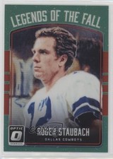 2016 Donruss Optic Legends of the Fall Red 81/99 Roger Staubach #6 HOF 3c7