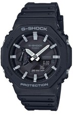 Casio - GA-2100-1AER GA-2100-1AER, G-Shock RESIN BLACK digital quartz Watch