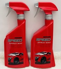 Mothers 15724 Speed Spray Wax - Shines Protects - Color Enhancers - 2 Pack Mothers 15724 Speed Spray Wax - Shines Protects - Color Enhancers - 2 Pack