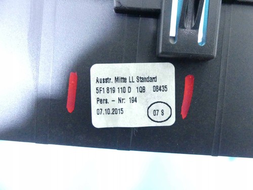 Marco Pantalla Radio Seat Leon III 12-16 5F1819110D / IM 43977 - Imagen 4 de 4