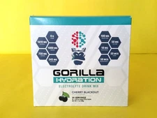 (X30) GORILLA MIND HYDRATION Cherry Blackout ELECTROLYTE DRINK MIX (EXP: 7/26)
