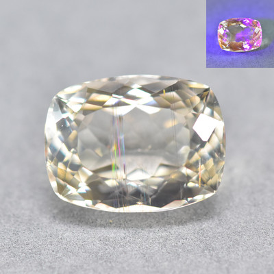3.31Ct Premium 100% Natural ''UV'' Color Change TENEBRESCENT Scapolite