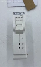 Leviton 15a 1 Pole Afci/gfci Branch Circuit Breaker Lb115 Dft