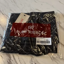 Ruby Ribbon 1838 Sculpting Brief Panty Breathable Shaping Size XXL Black NWT