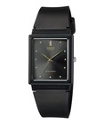 Casio Unisex Black Analog Watch with Black Dial - MQ-38-1A