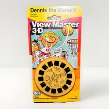 Vintage View-Master 3D Dennis the Menace Cartoon Favorites Reels Set