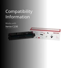 Xerox C230 / C235 Magenta High Capacity Toner Cartridge - 006R04393