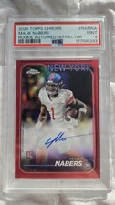 2024 TOPPS CHROME ROOKIE AUTOGRAPHS VARIATIONS | RED MALIK NABERS RAMNA