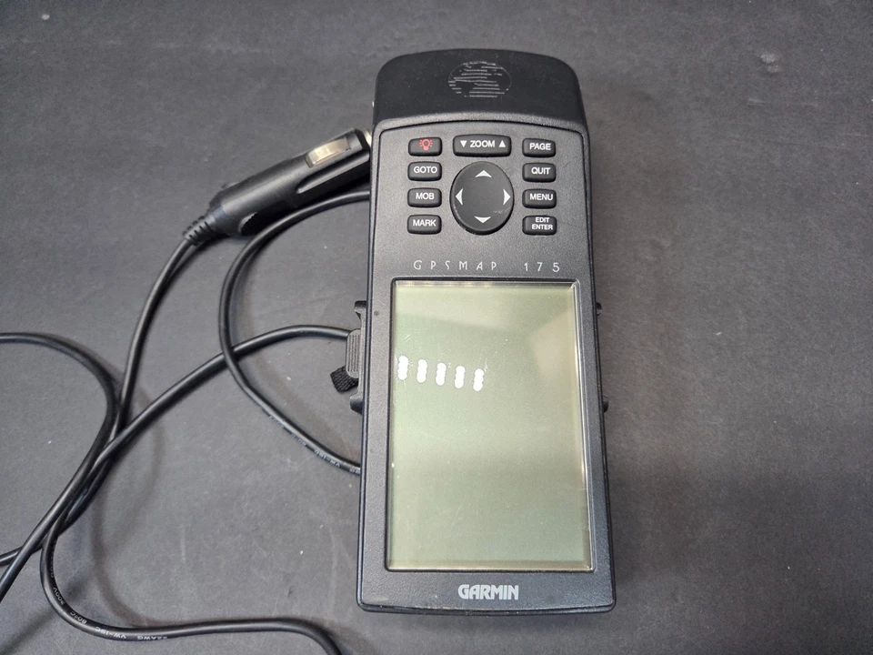 佳明 GPSMAP 175 手持式 GPS 导航仪 带 12v 车用线 — 第 2/4 张图片