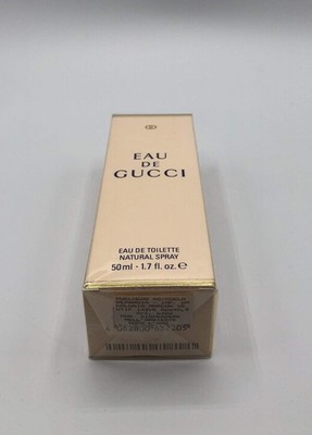 Eau de Gucci di Gucci Eau de Toilette 50ml Spray Vintage Rare