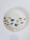 Fiesta School of Fish Luncheon Plate in White | Fiestaware Lunch Belk Exclusive