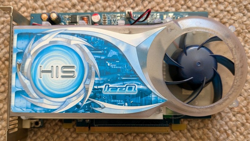 HIS IceQ ATI Radeon HD 4670 1GB DDR3 PCIE 2.0 x16 Video/Graphics card.