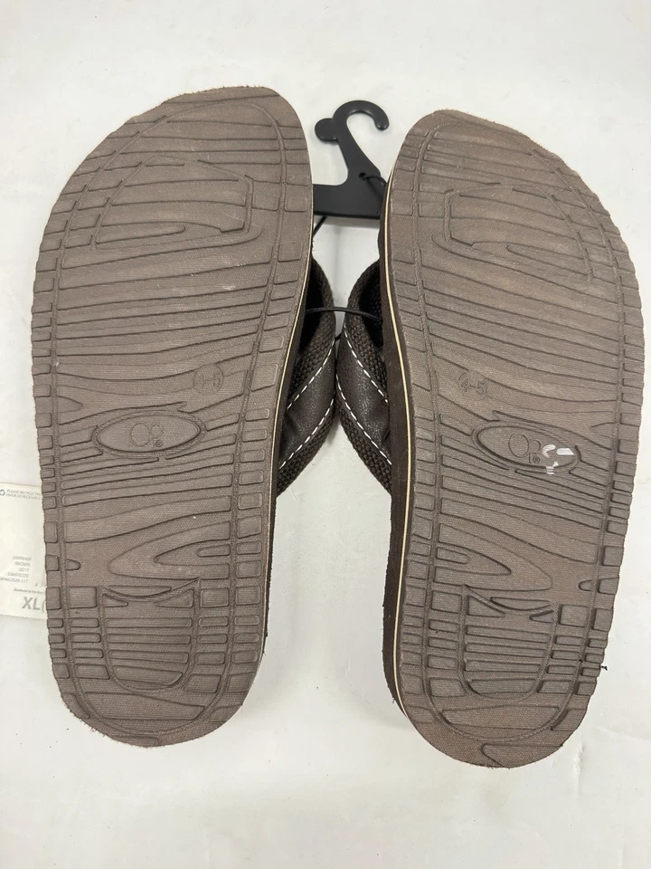 🆕 Sandálias chinelos de praia marrom masculinas cirúrgicas tamanho XL (4-5) - Imagem 3 de 4