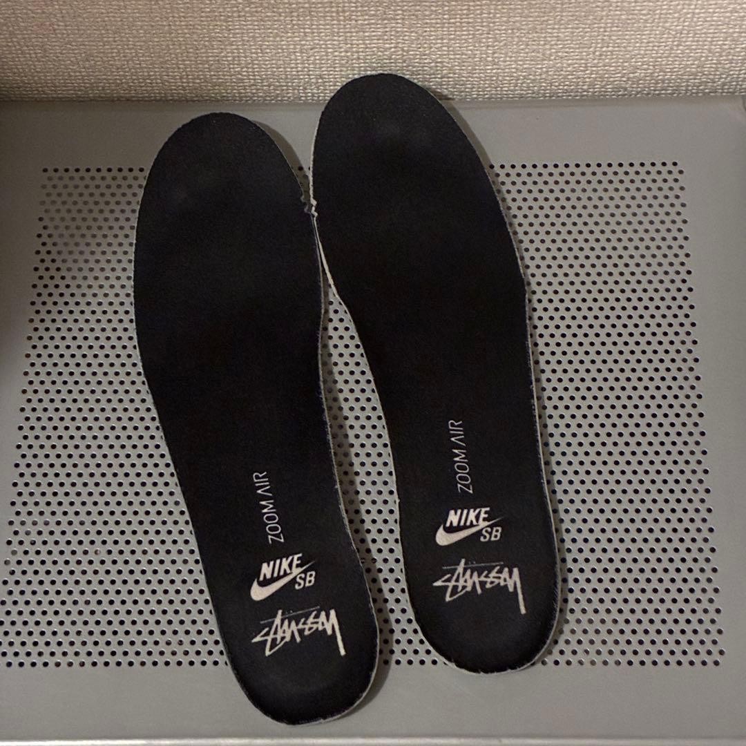 Men 10.0US Sneaker Stussy Bespoke Nike Sb Blazer Suede Black thumbnail 9
