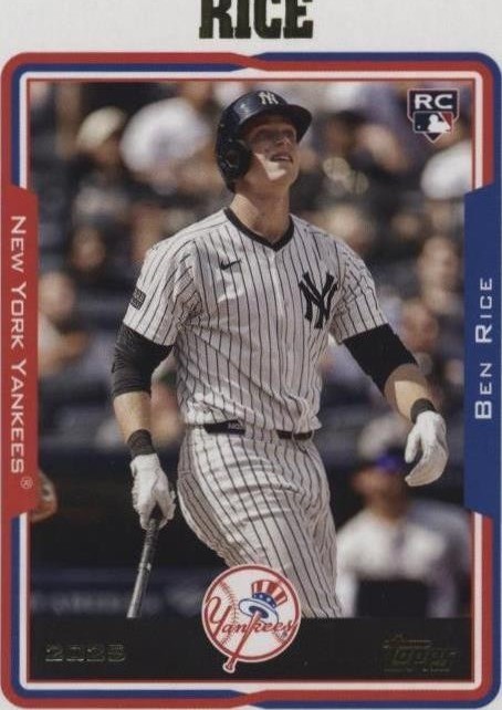 2025 Topps Archives - Ben Rice #218 for sale | eBay
