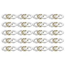 20Pcs F7-17M Axialkugellager f&uuml;r 7mm x 17mm x 6mm einreihige Rolle, ABEC3
