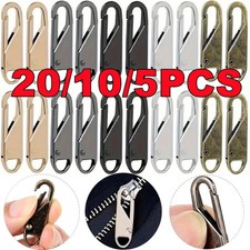 20-5PCS Zipper Pull Replacement Zipper Slider Puller Instant Repair Bag Bad Buck
