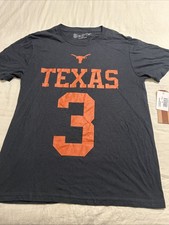 Texas Longhorns Youth XL  Black Ewers #3  T-Shirt The Victory NWT