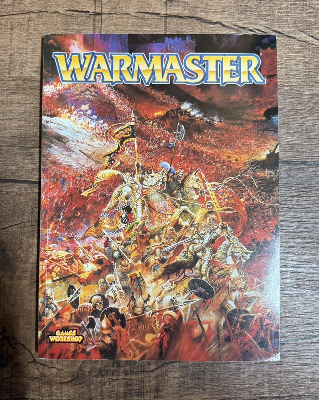 Games Workshop Warmaster Rulebook 2000s Excellent Condition