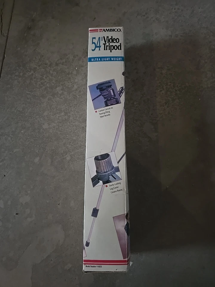 Vintage Ambico 54" Video Tripod V-0555 - Image 2 of 4