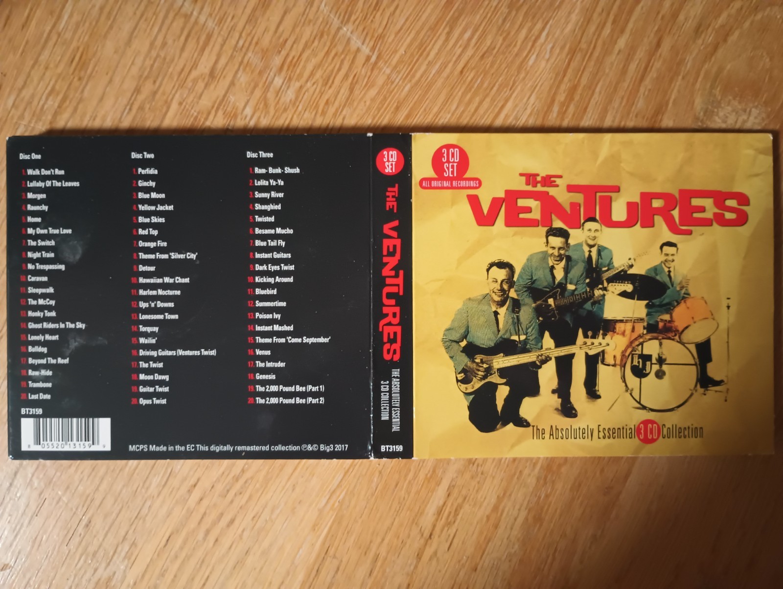 Absolutely Essential 3 cd Collection by Ventures (CD, 2017)