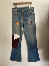 Vintage Levi  s Big E Orange Tab Flares