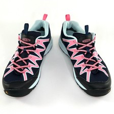 KEEN Women s Waterproof Trail Hiking Shoes Navy Pink Size 6 EU 39