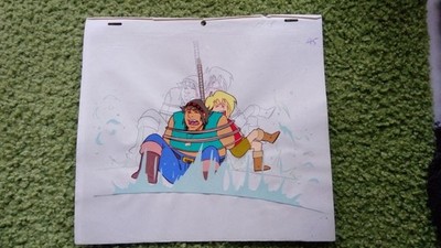 KING ARTHUR 1979 CEL + DOUGA EL REY ARTURO CAMELOT TOEI ANIMATION ANIME JAPAN 13