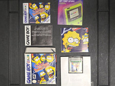 THQ The Simpsons: Night of the Living Treehouse of Horror GBC CIB