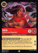 Raya Guardian of the Dragon Gem 122/204 Ursula's Return Disney Lorcana 017144