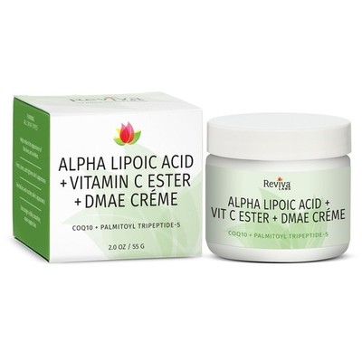Reviva Labs DMAE Cream with Alpha Lipoic Acid, Vitamin C Ester - DMAE Lift an...