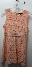 Forever 21 Pink Floral Skater Dress Size Medium