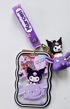 Sanrio kuromi Landyard Id card keychain