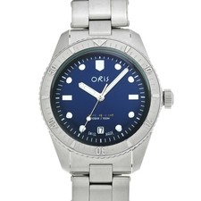 ORIS LFP Limited Edition 01.733.7771.4085 Blue Men Stainless Steel #W2444 2