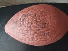 Autographed/Auto/Signed Signature Rookies Terry Glenn/OJ McDuffie Football
