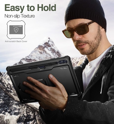 Dexnor for Samsung Galaxy Tab S10 Ultra/Tab S9 Ultra S8 Ultra Case Heavy Duty - Picture 4 of 84