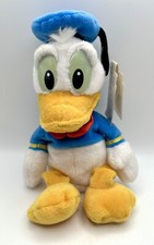 Walt Disney World Donald Duck Mini Bean Bag Plush 9" NWT