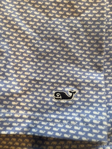 Girls Vineyard Vines Micro Whale Printed Leggings. Large. Newport Blue. NWT - Picture 7 of 10