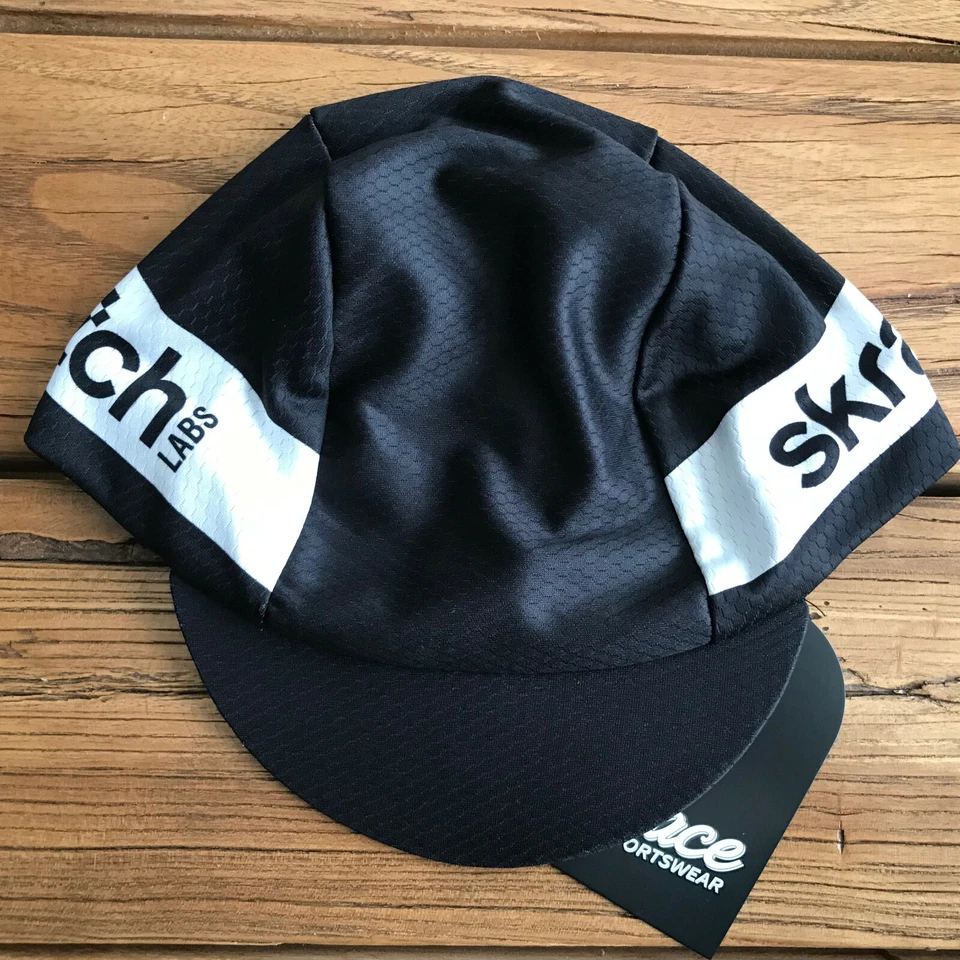 Gorra de ciclismo de equipo de poliéster absorbente SKRATCH LABS HEX-TEK® ¡NUEVA gorra envío gratuito! Foto 4 de 4