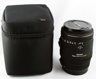 Sigma EX 70mm F2,8 DG Macro, Canon EF,  EF-S, 1 Jahr Gewährleistung!