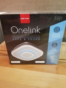 first alert onelink safe & sound smart wired smoke and carbon monoxide detector with alexa