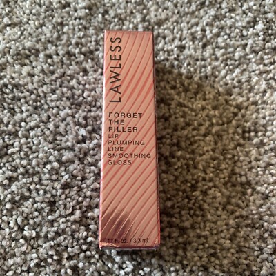 LAWLESS Forget the Filler Lip Plumping Line Smoothing Gloss- 0.1 fl oz