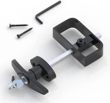 Shed Door Lock Latch Shed Door T Handle Lock 5-1/2 Steam- 2 Keys- Shed Door H