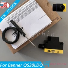 New in Box Photoelectric Sensor  For Banner QS30LDQ 10-30VDC 4-Pins