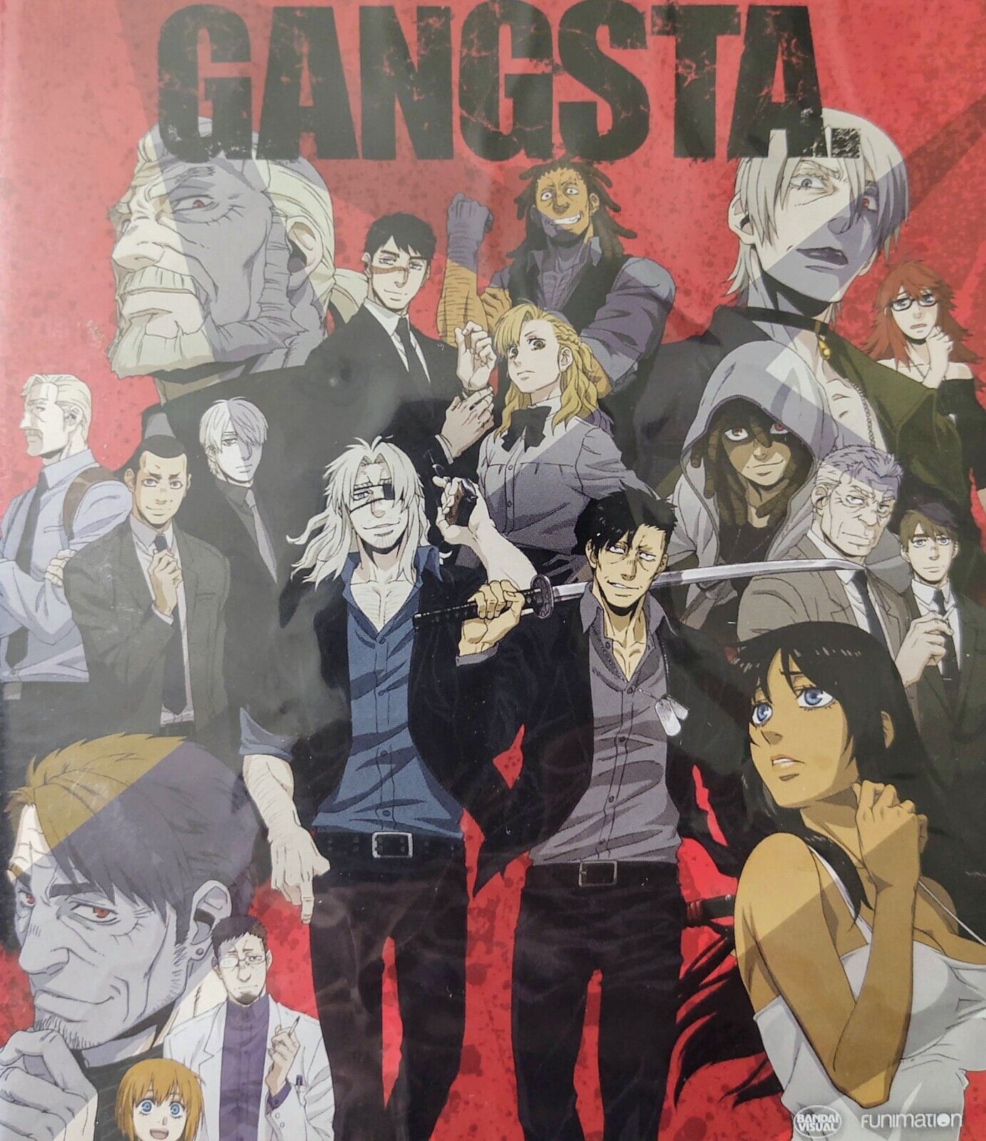 Mafia Anime: 91 Days Complete Series & Gangsta Blu-ray (8 Disc Set