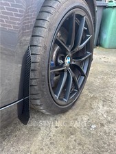4x Carbon fibre arch guard protecters mud flaps BMW 1 Series 2012-2019 F20 F21