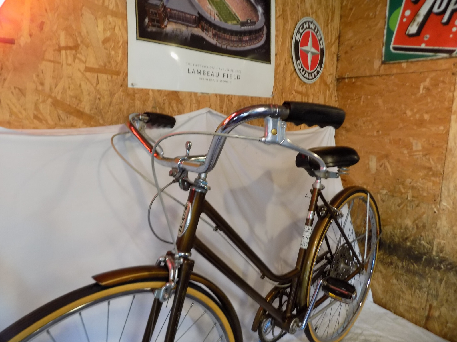 1973 SCHWINN SUBURBAN LADIES 5-SPEED ROAD CRUISER BIKE VINTAGE COLLEGIATE BREEZE