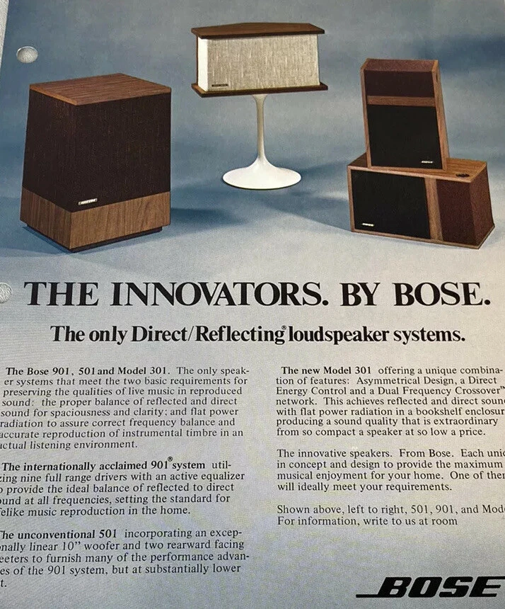Vintage bose 901 hotsell speakers for sale