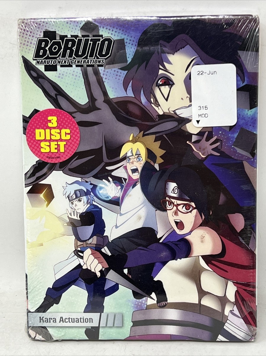 New Boruto: Naruto Next Generations 3 Disc Set - Kara Actuation