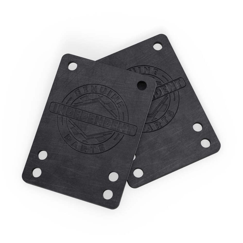 Independent Genuine Parts 1/8 in Shock Riser Pads Black